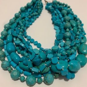 Turquoise Multi-tiered Necklace